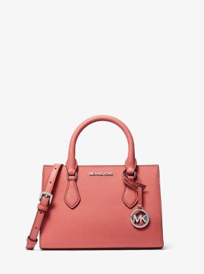 michael kors 35s3g6hc5l|Sheila Small Faux Saffiano Leather Satchel .